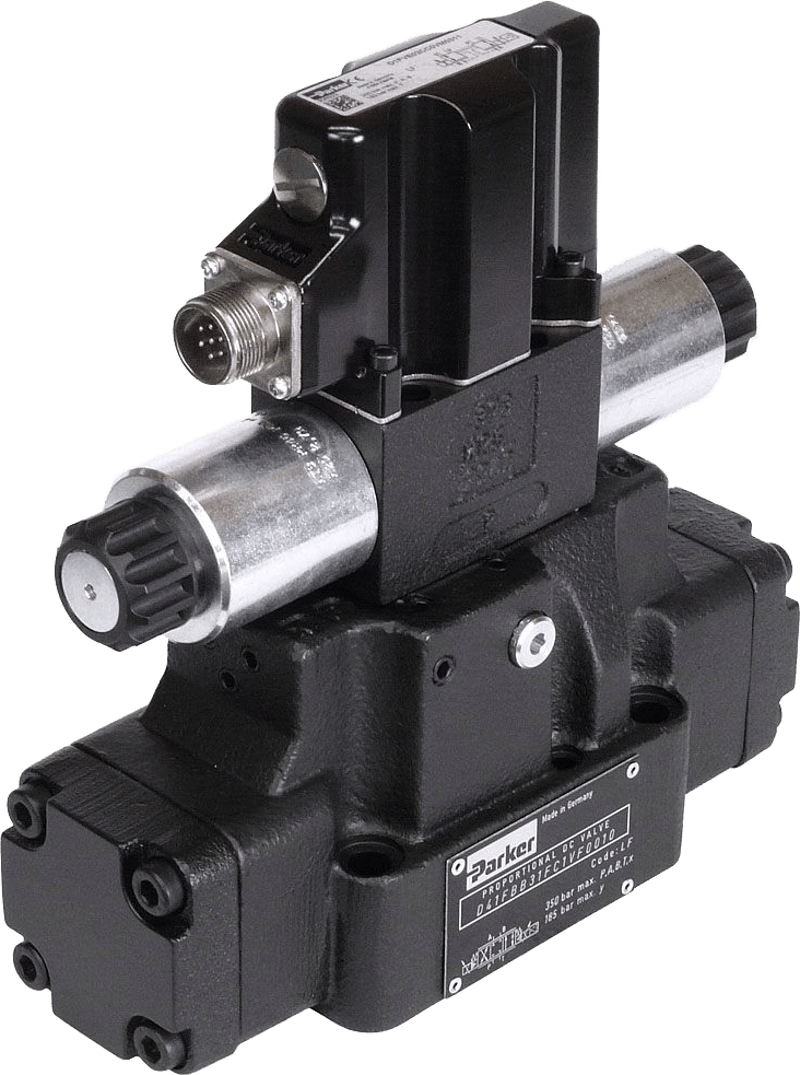 PILOT OPERATED PROPORTIONAL SPOOL VALVES - PARKER SERIES D*1FB OBE