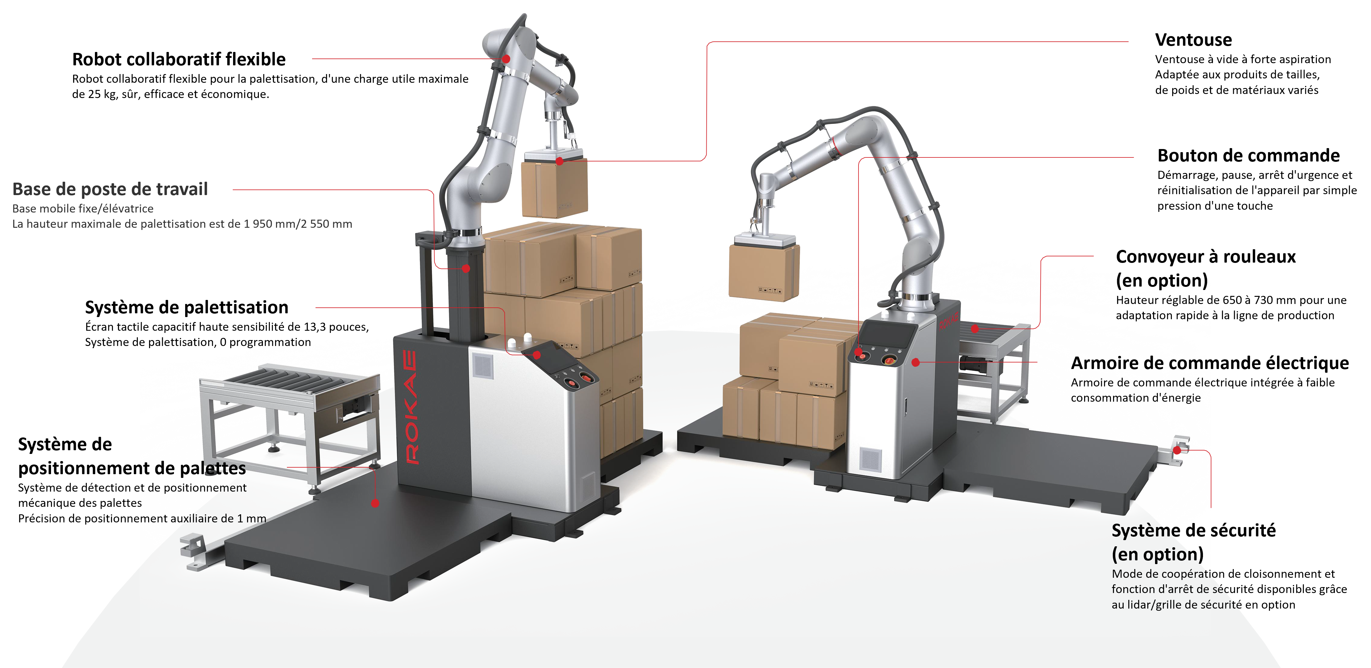 all-in-one palletizing ROKAE