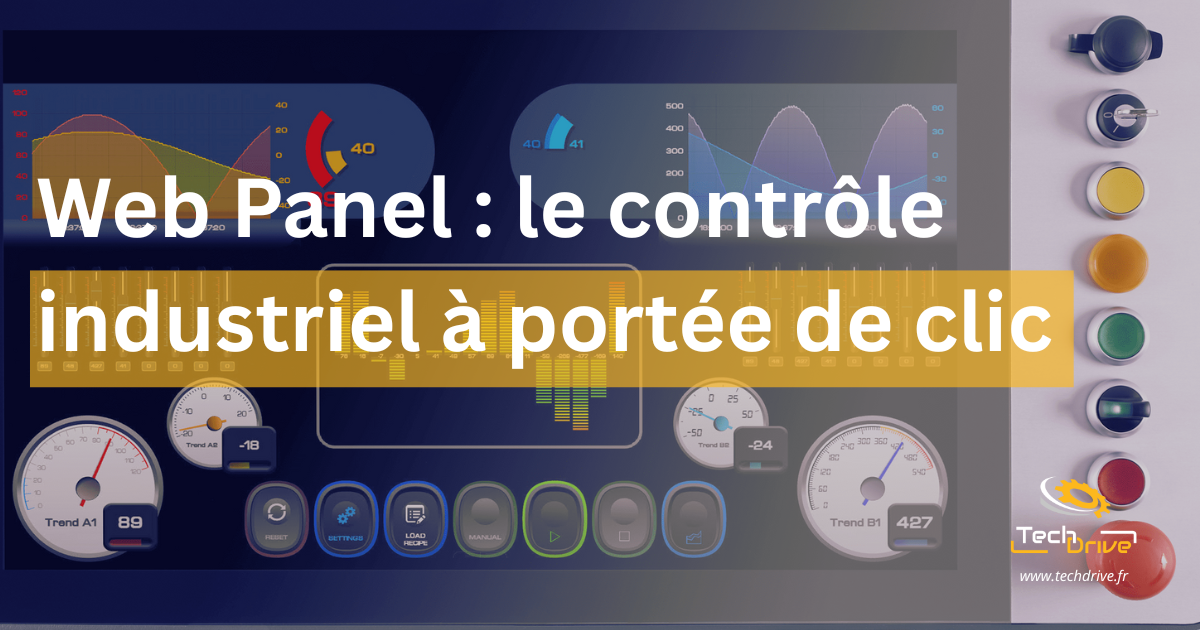 Web Panel industrial control at your fingertips